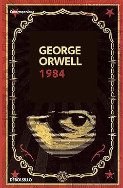 Portada del libro "1984" de George Orwell - Libros clásicos ciencia ficción