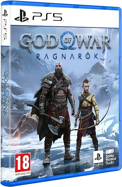 God of War Ragnarok - Mejores videojuegos de acción para PS5 2024 - Recomendaciones Productos Amazon.