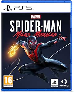 Miles Morales en Spider-Man - Uno de los mejores juegos de acción recomedados para PS5